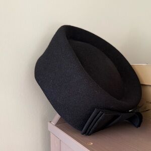 VINTAGE Pillbox Wool hat 1950’s 1960’s